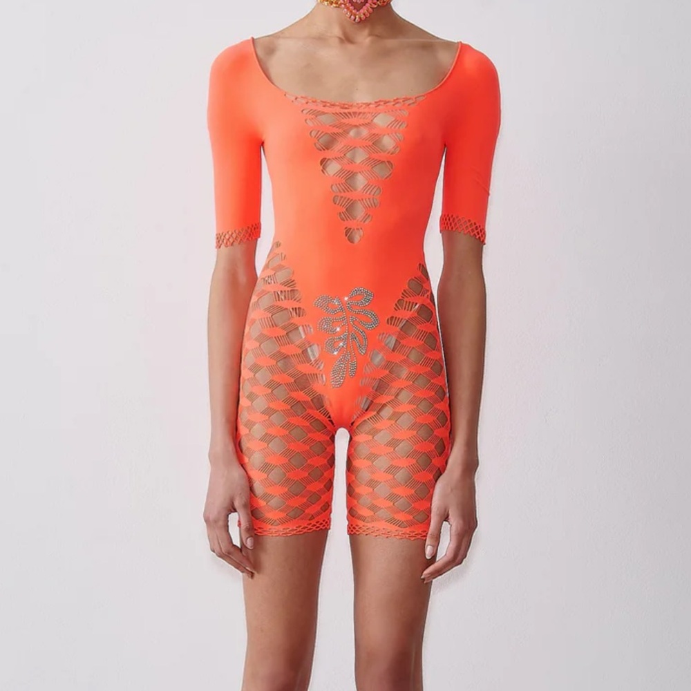POSTER GIRL Shelly play suit cherry soda BRAND NEW!